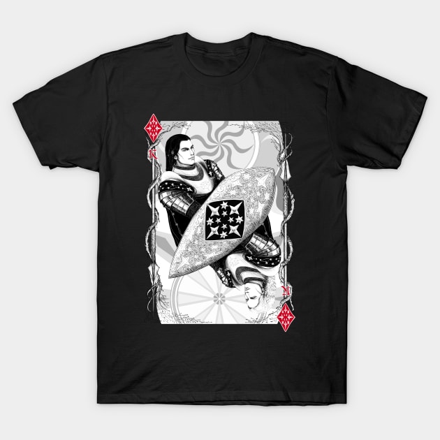 King of Diamonds T-Shirt by Sirielle